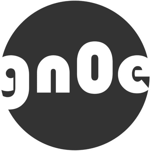 gn0e Black Logo